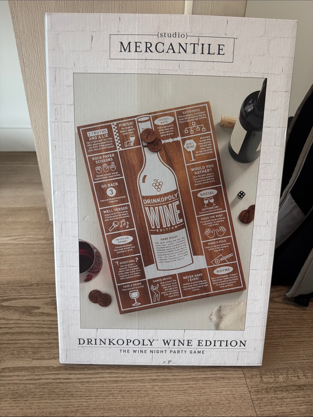 Studio Mercantile Drinkopoly Wine Edition Game